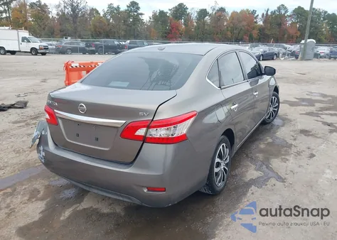 2015 Nissan Sentra Fe+ S/S/Sl/Sr/Sv z USA, uszkodzony, nr VIN 3N1AB7AP2FY246813